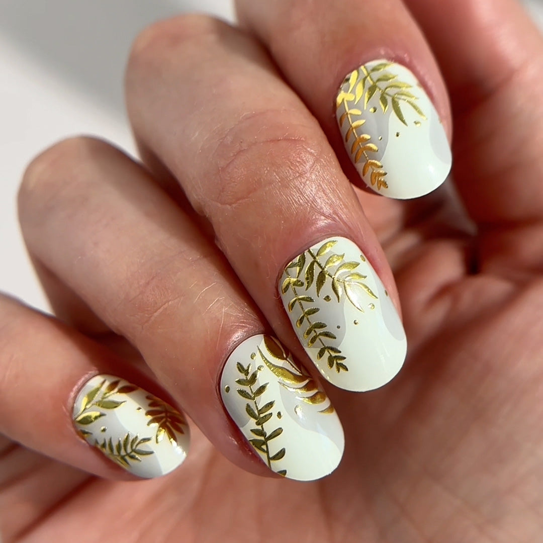 Mylee Gel Nail Wraps - Nature Time