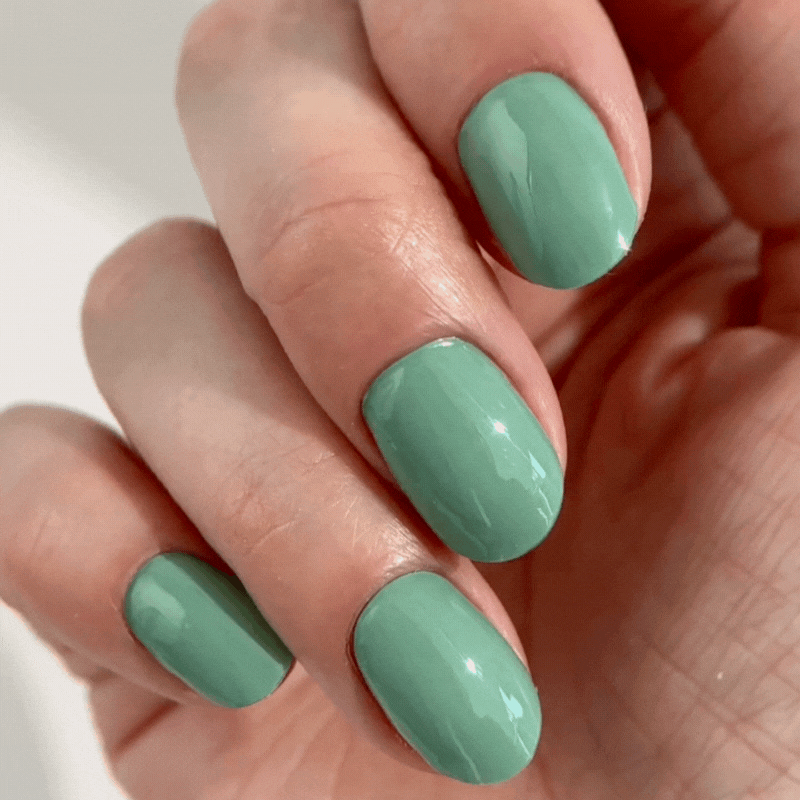 Mylee Gel Nail Wraps - Olive Grove