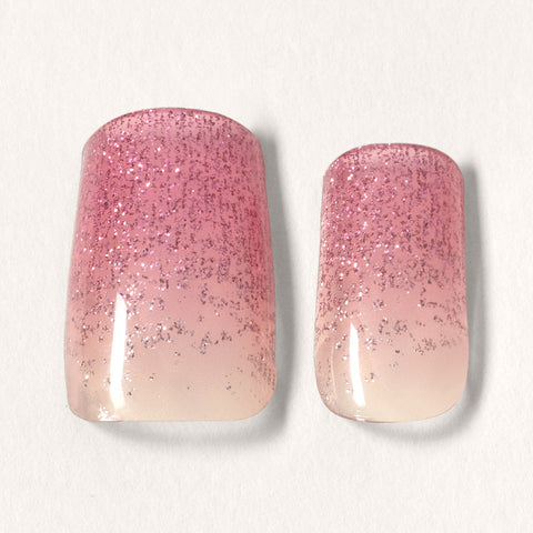 Mylee Gel Nail Wraps - Pink Stardust