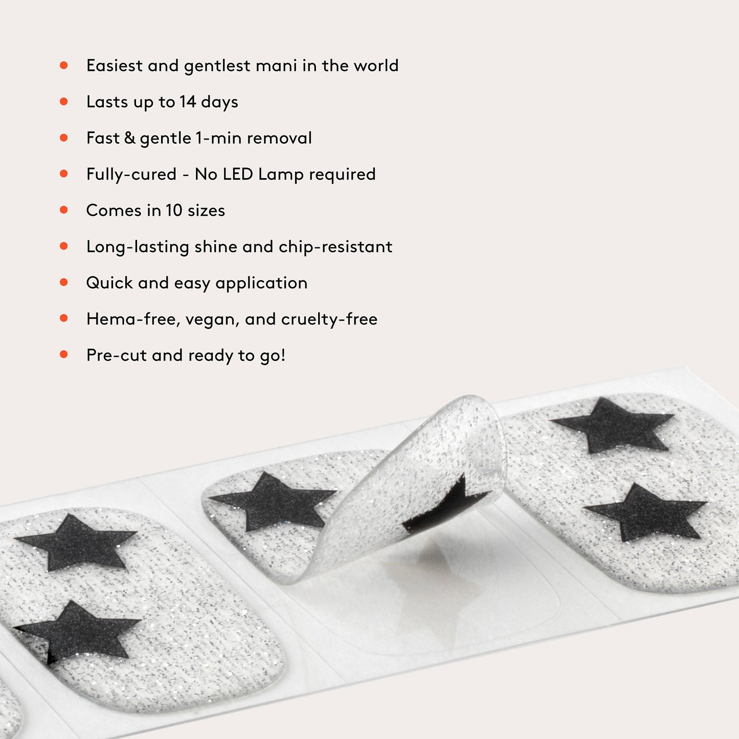 Mylee Gel Nail Wraps - Starman