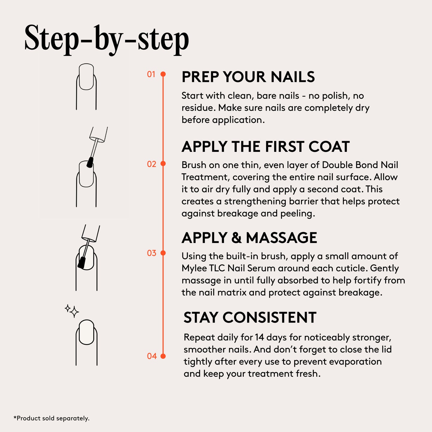 Mylee The Repair & Care Nail Treatment Duo