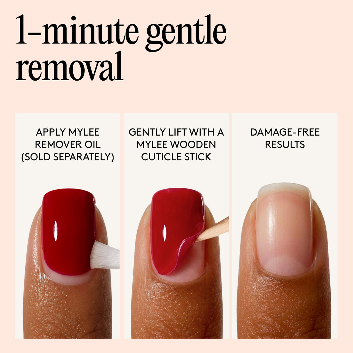 Mylee Gel Nail Wraps - Cherry-Picked