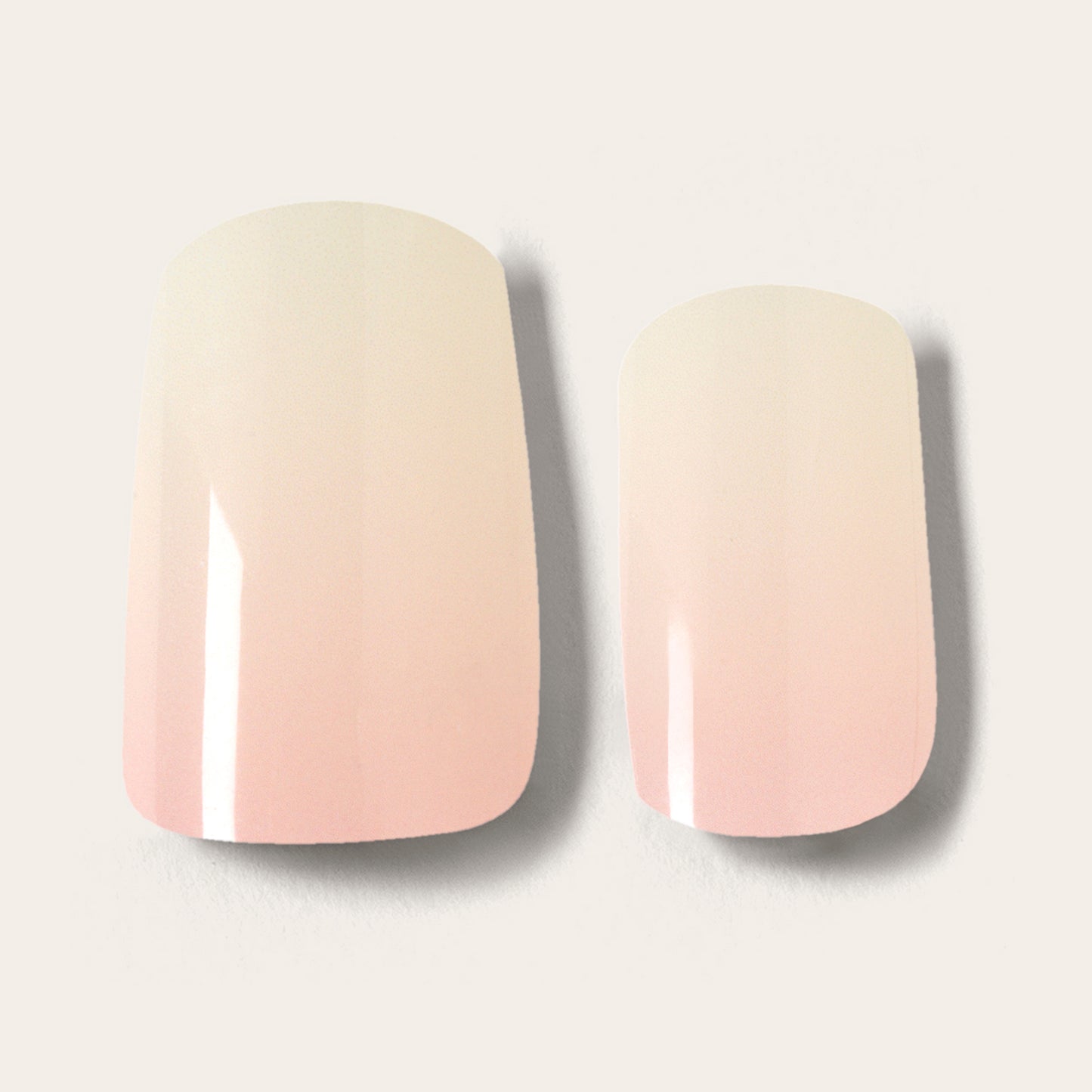 Mylee Gel Nail Wraps - Marshmallow Melt