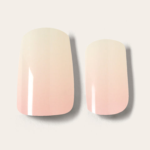 Mylee Gel Nail Wraps - Marshmallow Melt