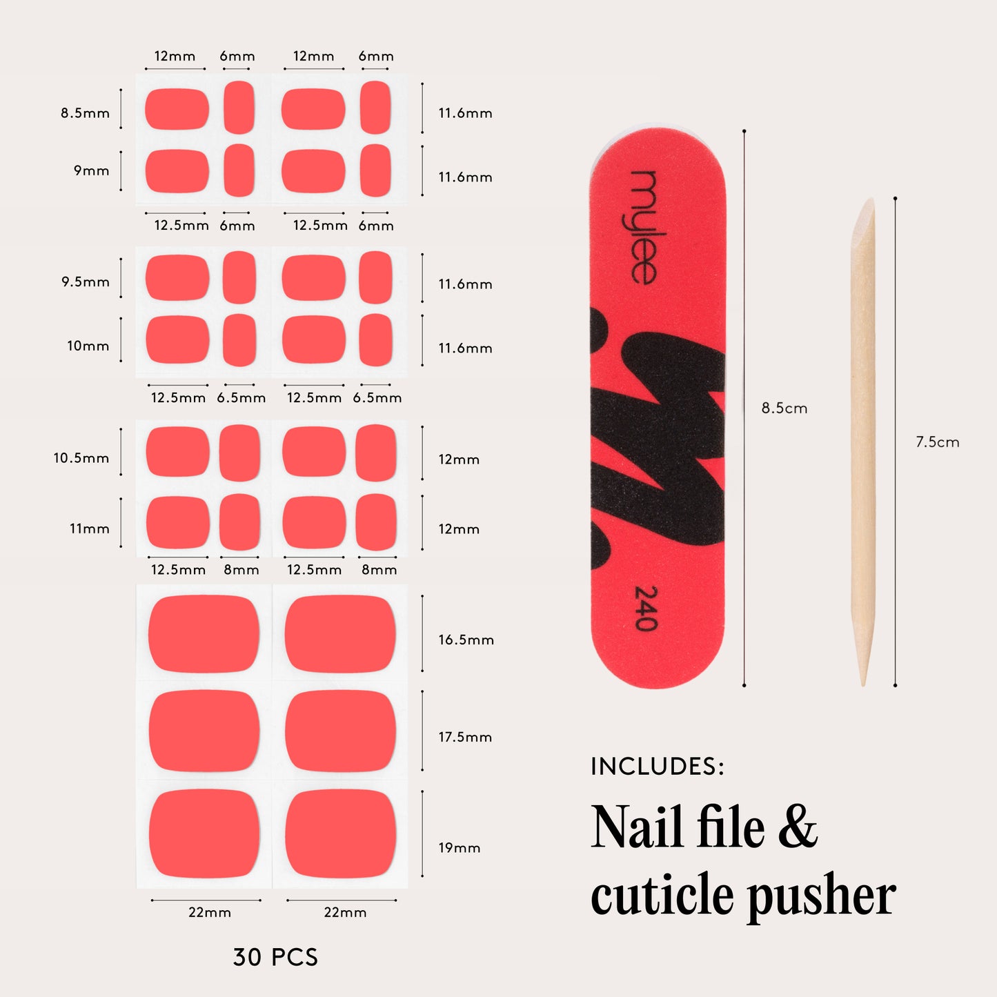 Mylee Gel Toe Wraps - Be Yourself