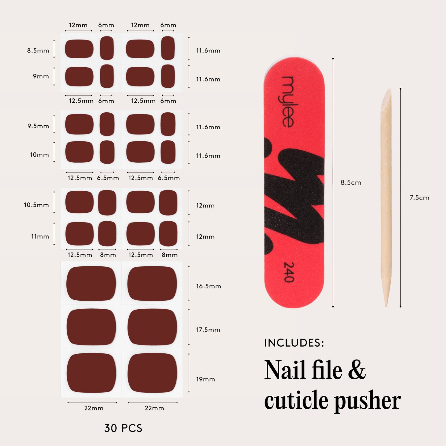 Mylee Gel Toe Wraps - Diva