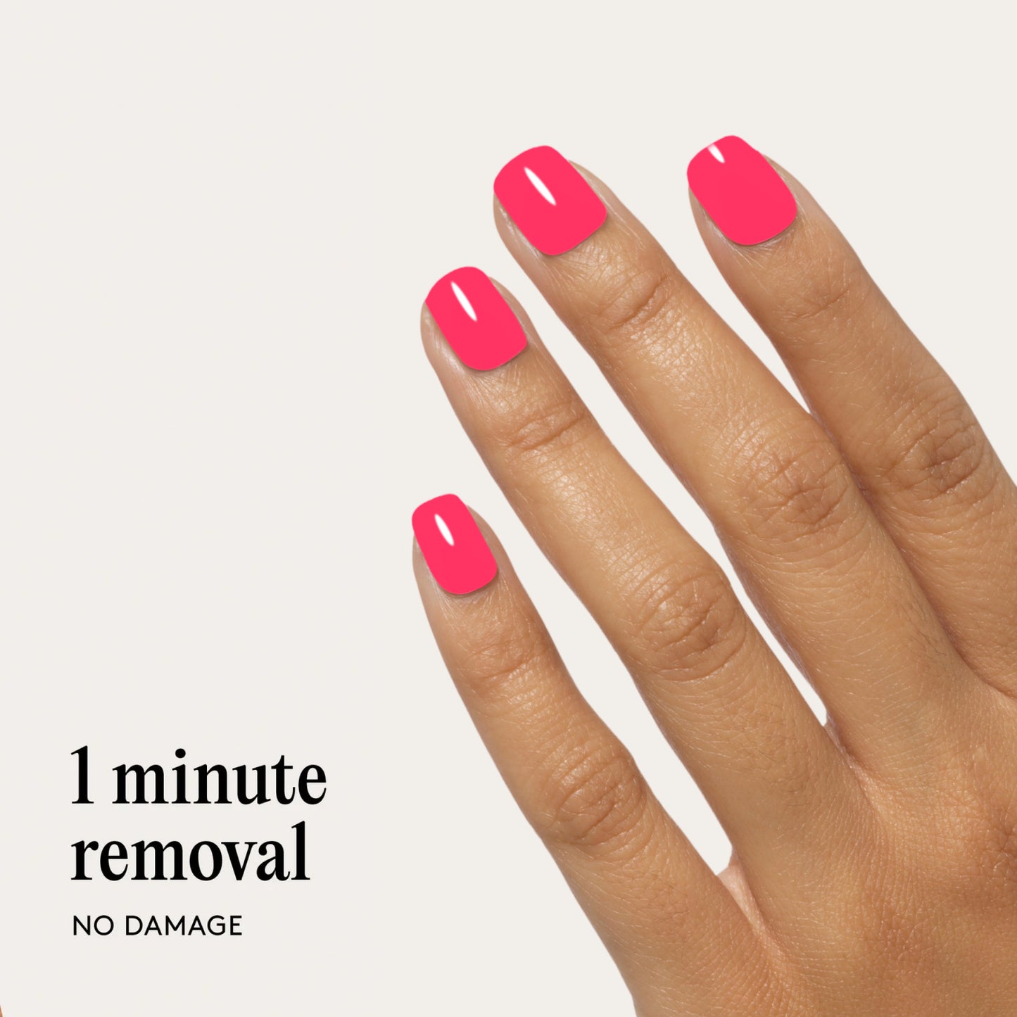 Mylee Gel Nail Wraps - Dragon Fruit