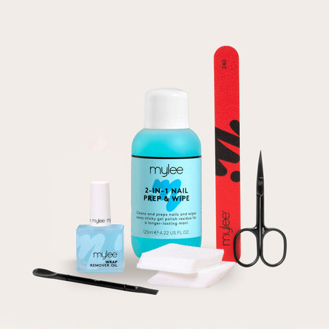 Mylee The Prep & Peel Gel Nail Wrap Kit