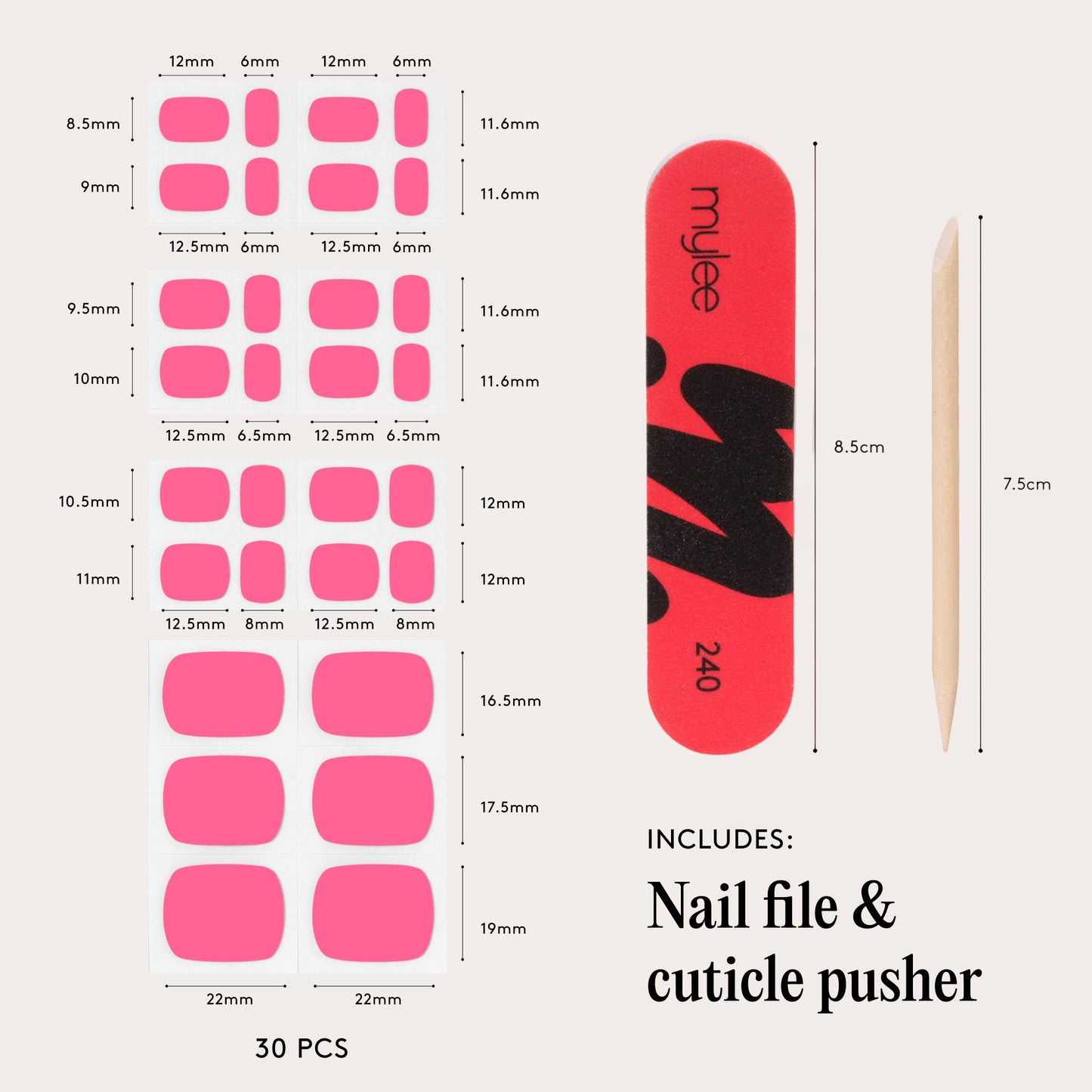 Mylee Gel Toe Wraps - Stand By Me