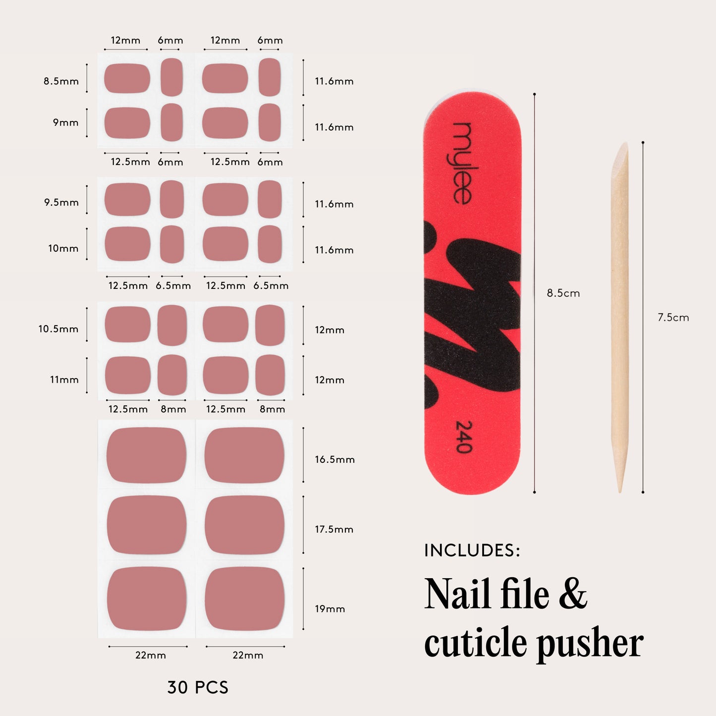 Mylee Gel Toe Wraps - Tainted Love