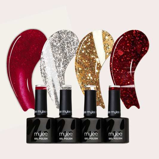Gel Polish Quad – Dressed To Sparkle