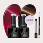 Gel Polish Duo - The Art Of Everyday Cat-Eye Gel Polish