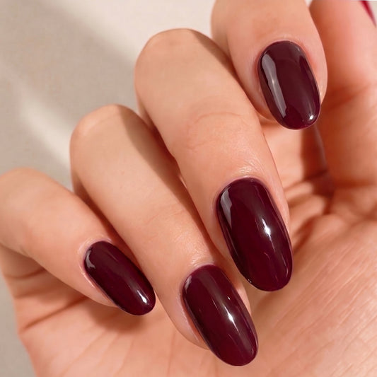 Mylee Gel Nail Wraps - House Red, Please