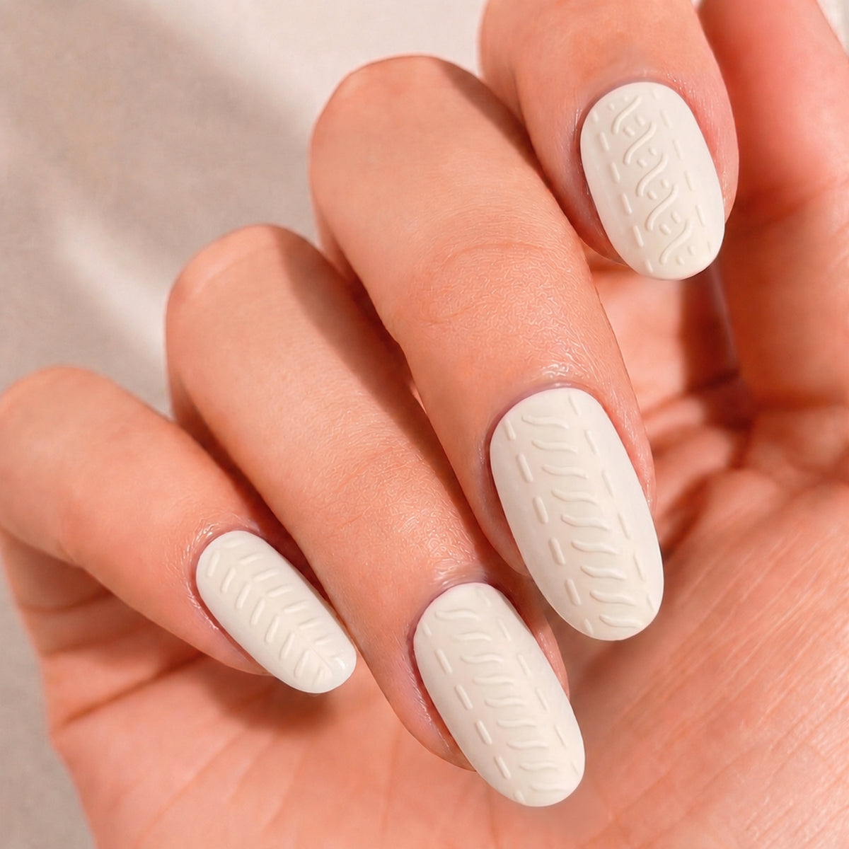 Mylee Gel Nail Wraps - Snow Slopes