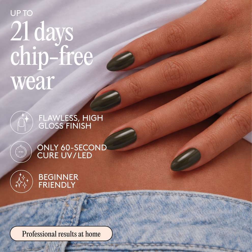 Gel Polish - Deep Olive