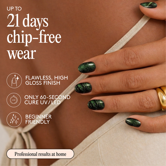 Cat-Eye Gel Polish - Lucky Clover