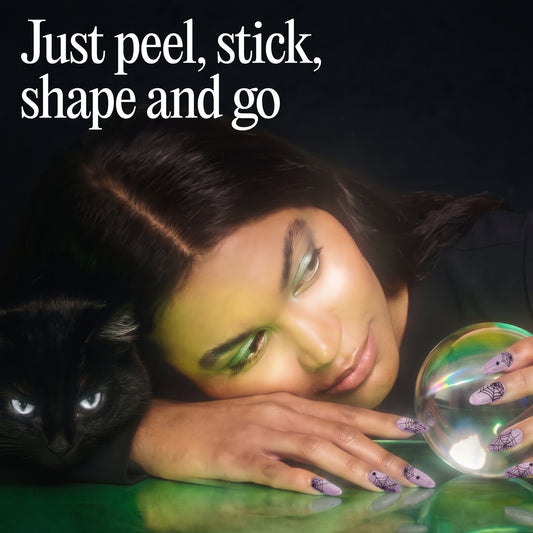 Gel Nail Wraps - Cobweb Cutie