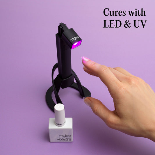 Mylee Fix 'N' Flash Tips - Extra Short Almond