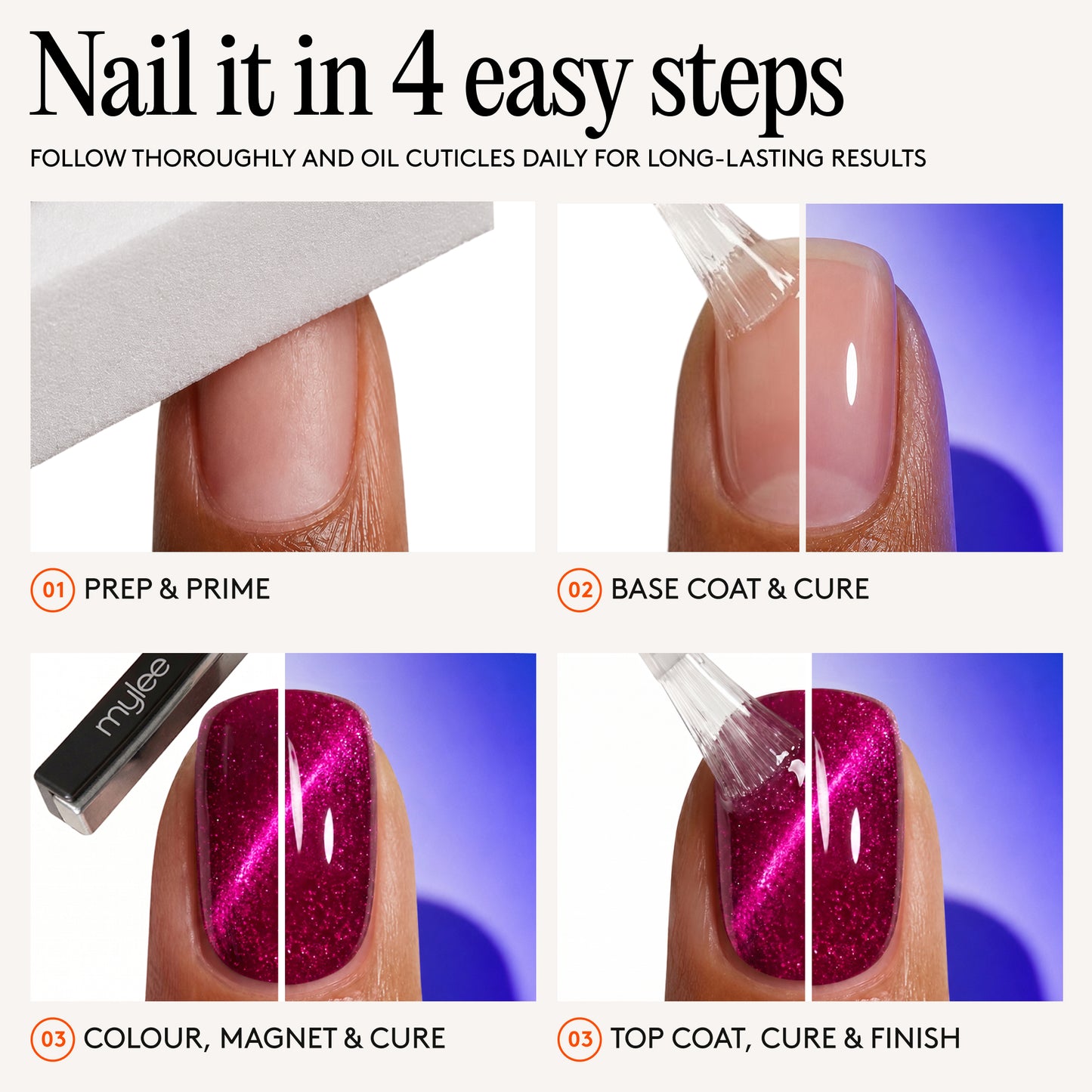 Mylee Cat-Eye Gel Polish - As Pink As It Gets