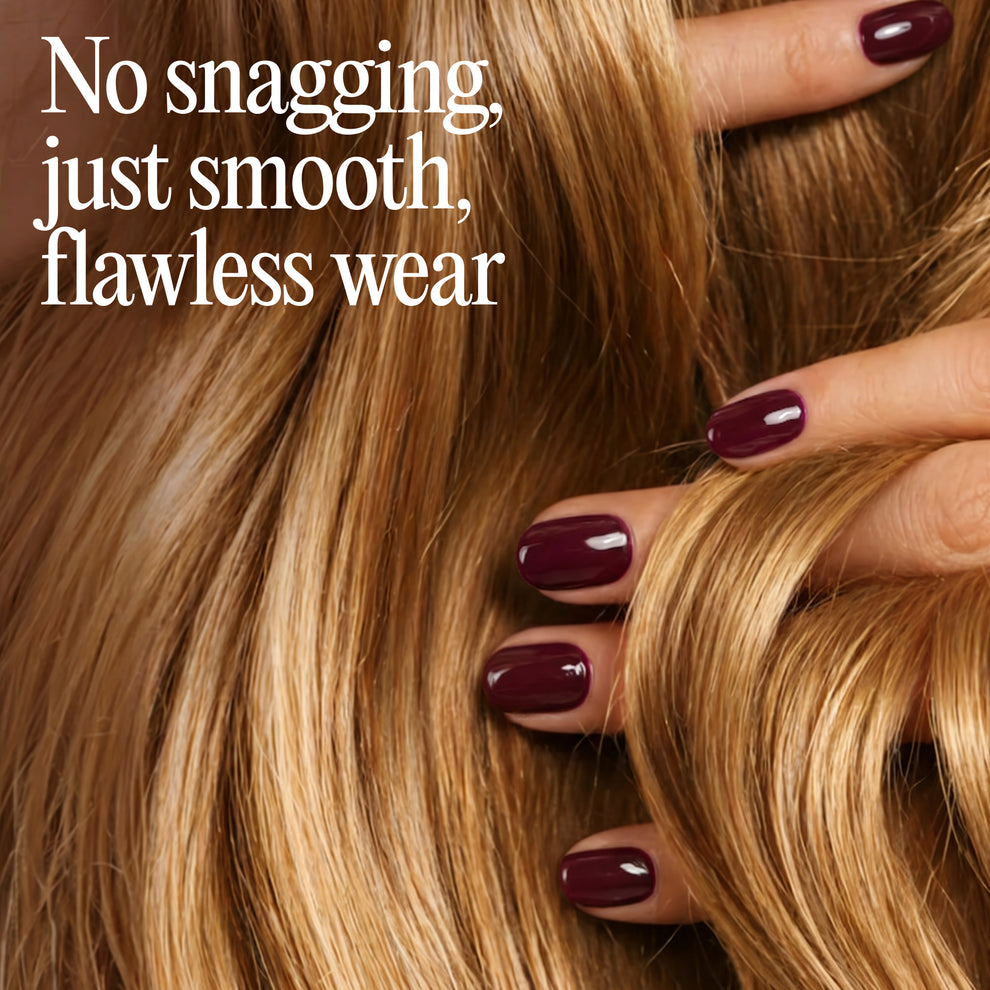 Mylee Gel Nail Wraps - House Red, Please