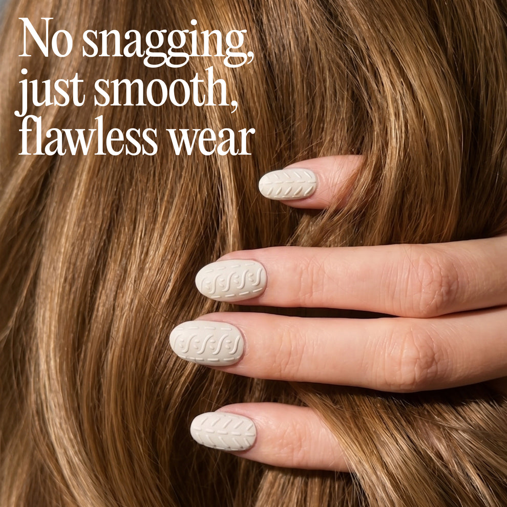 Gel Nail Wraps - Snow Slopes