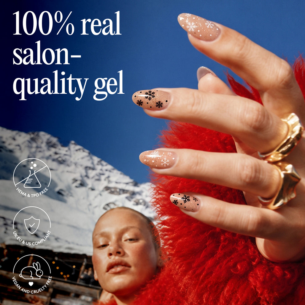 Gel Nail Wraps - First Snow