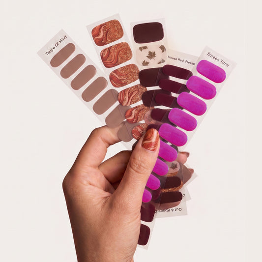 Mylee The Art of Everyday AW26 Collection Gel Nail Wraps x 5