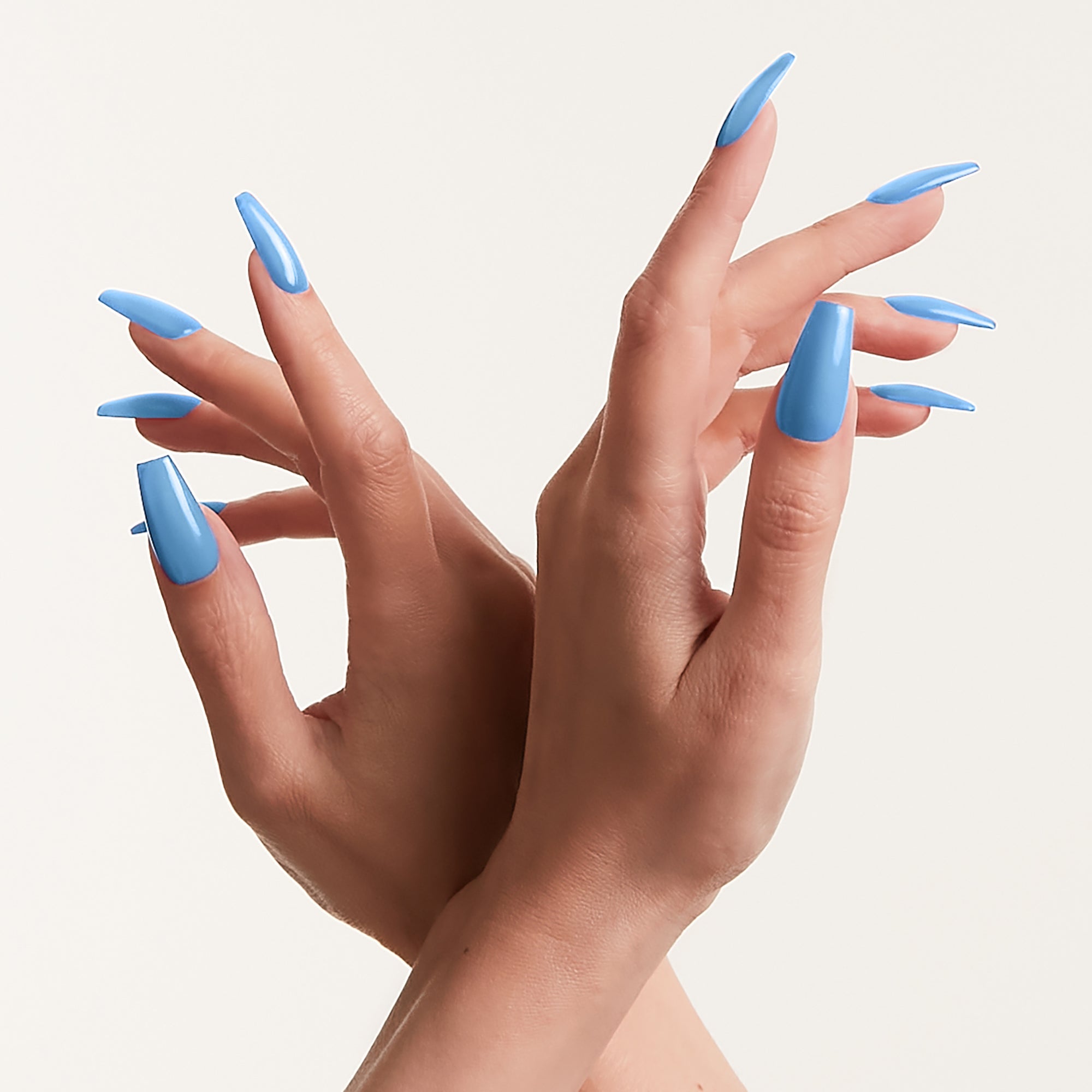 Creamy Sky Blue Nail Gel Polish | Gel Nail – Mylee