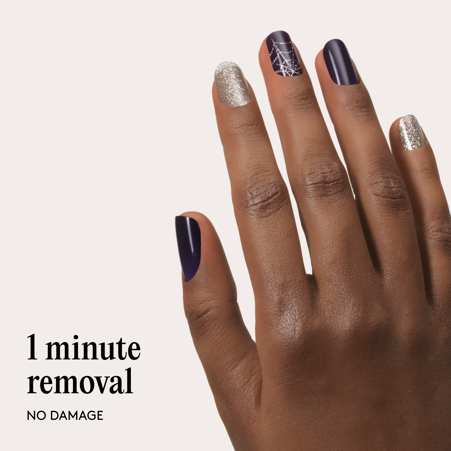 Mylee Black Widow Gel Nail Wraps