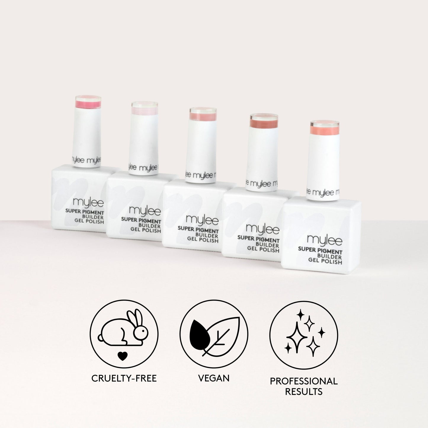 Mylee Super Pigment Builder Gel Polish - Antique Pink