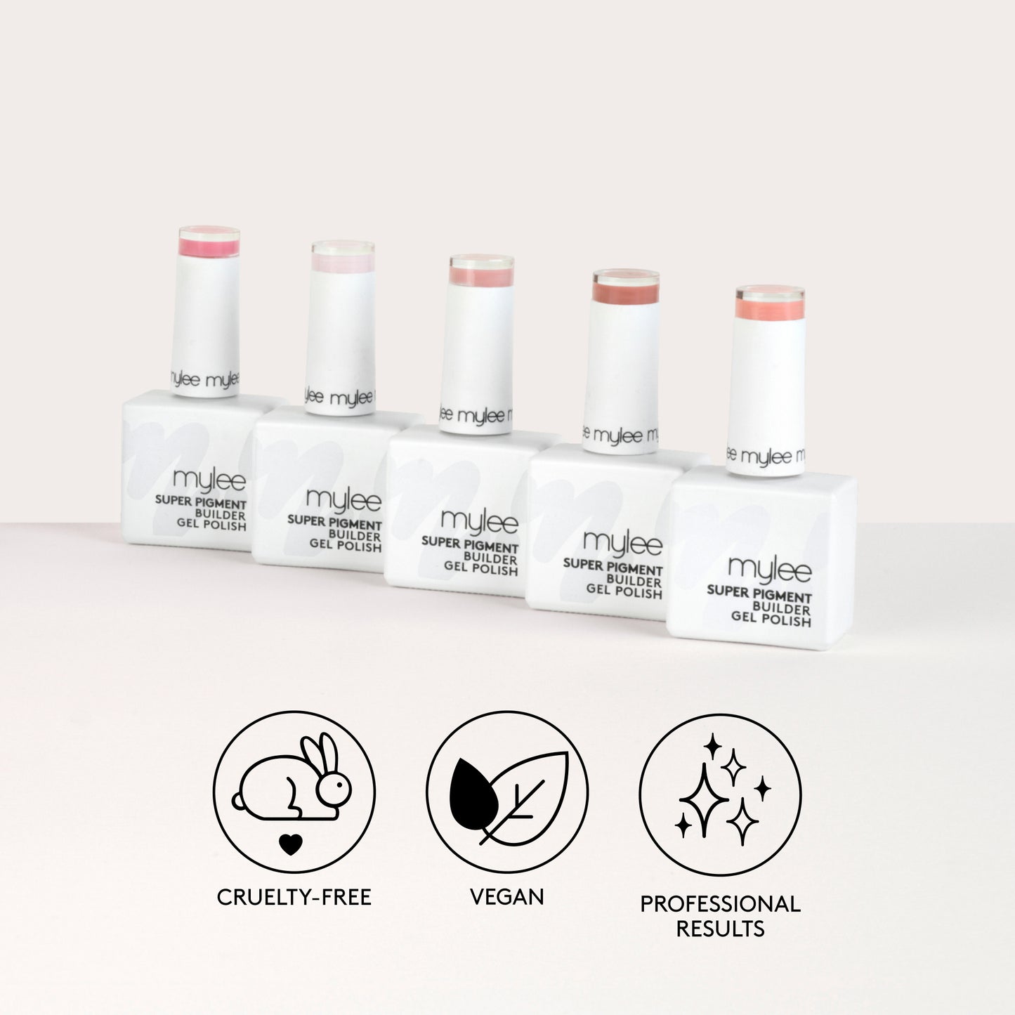 Mylee Super Pigment Builder Gel Polish Collection