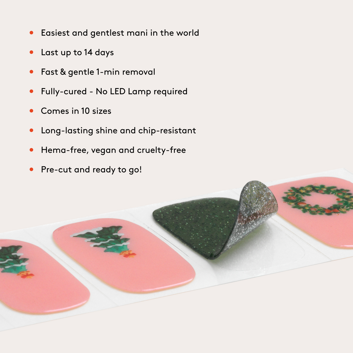 Mylee Gel Wraps Wreath & Repeat