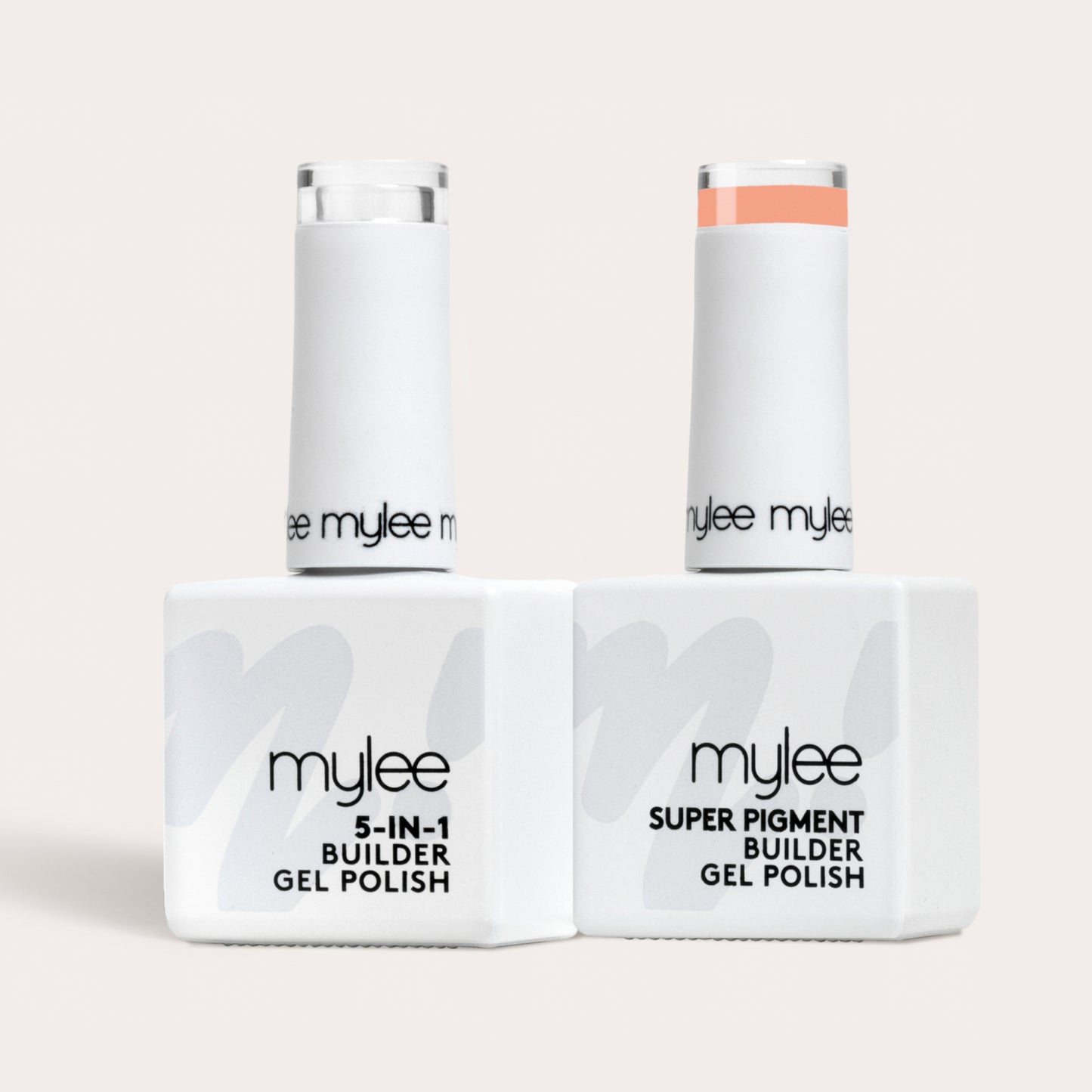 Mylee Super Pigment Builder Gel Polish Duo (Clear / Terracotta)