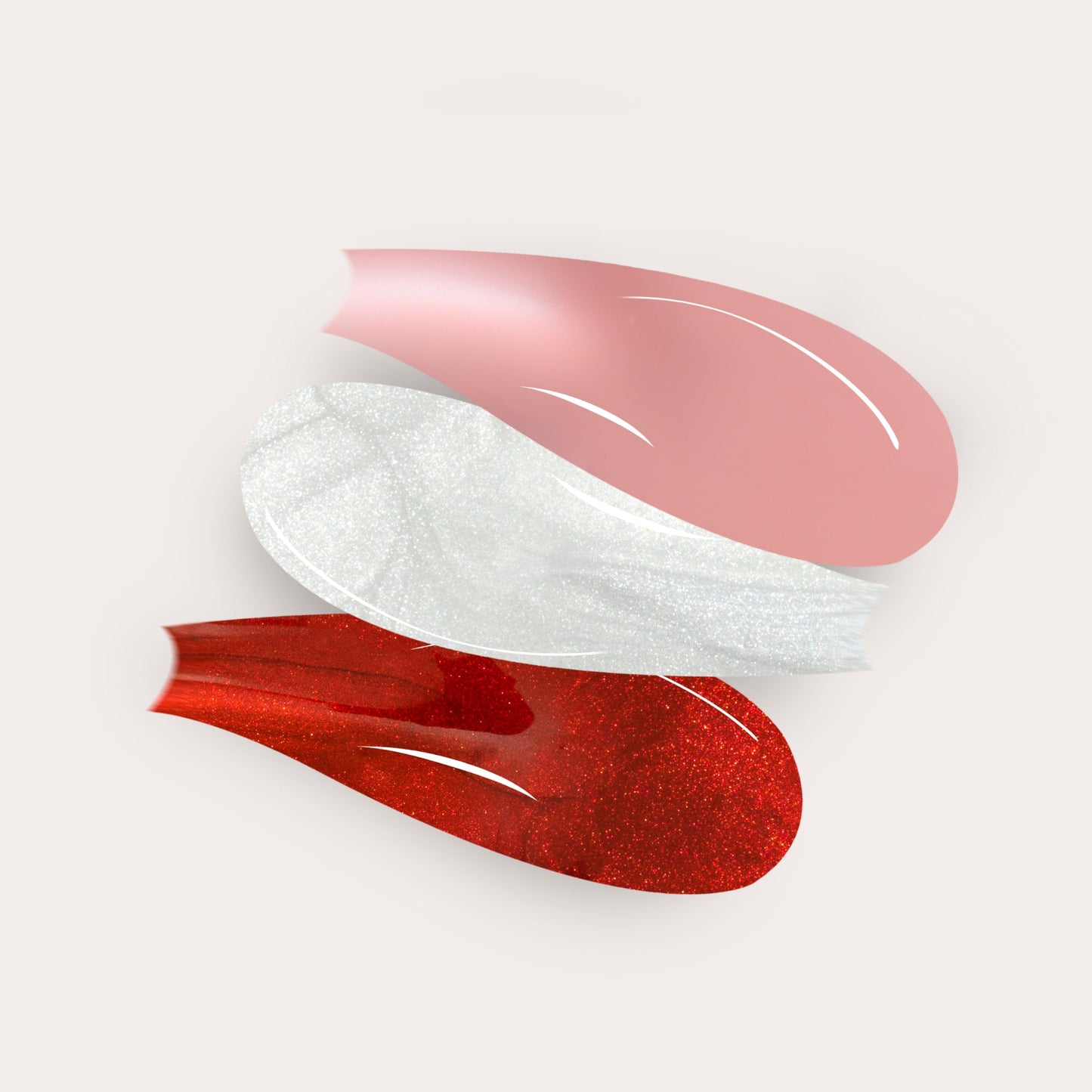 Mylee The Merry Mess Pearl French Trio - 3x8ml with stamper