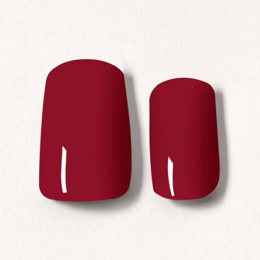 Mylee Gel Nail Wraps - As Red As It Gets