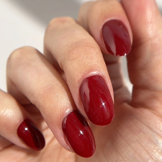 Mylee Gel Nail Wraps - As Red As It Gets
