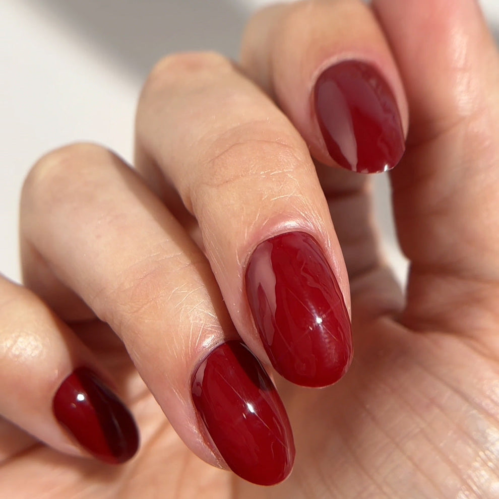 Mylee Gel Nail Wraps - As Red As It Gets