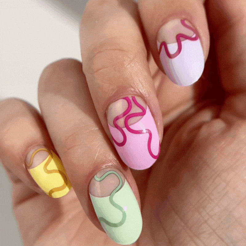 Mylee Bloom Boom Gel Nail Wraps