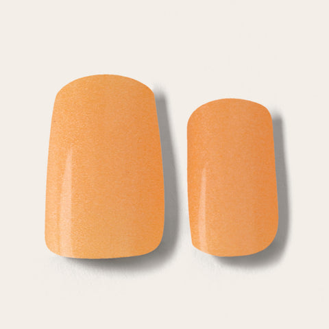 Mylee Gel Nail Wraps - French Marigold