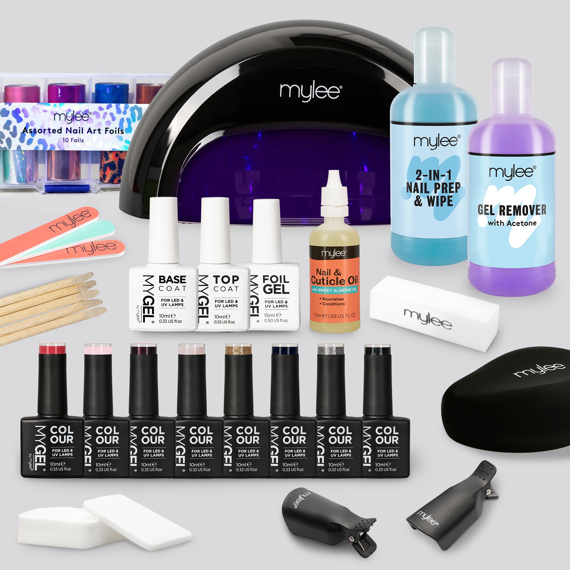 Mylee Nails Raspberry Professional Gel Nail Kits | From £75 with FREE delivery – Mylee