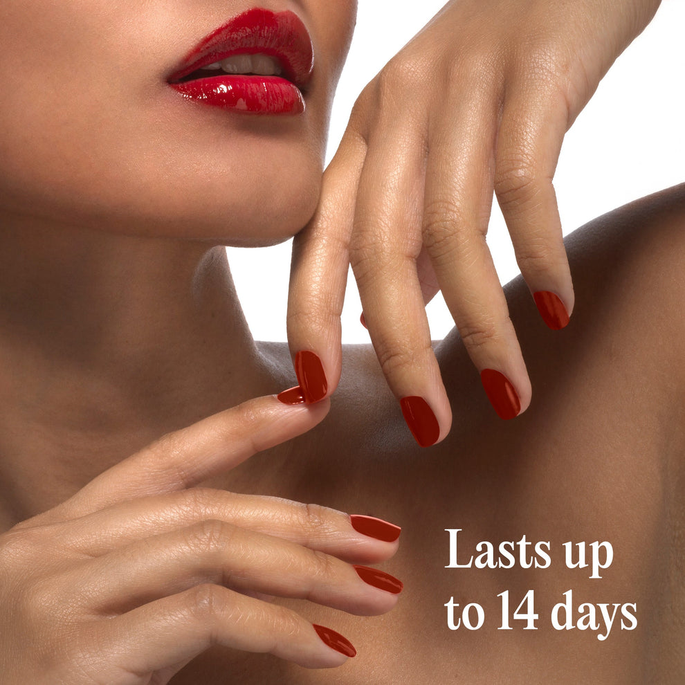 Mylee Gel Nail Wraps - As Red As It Gets