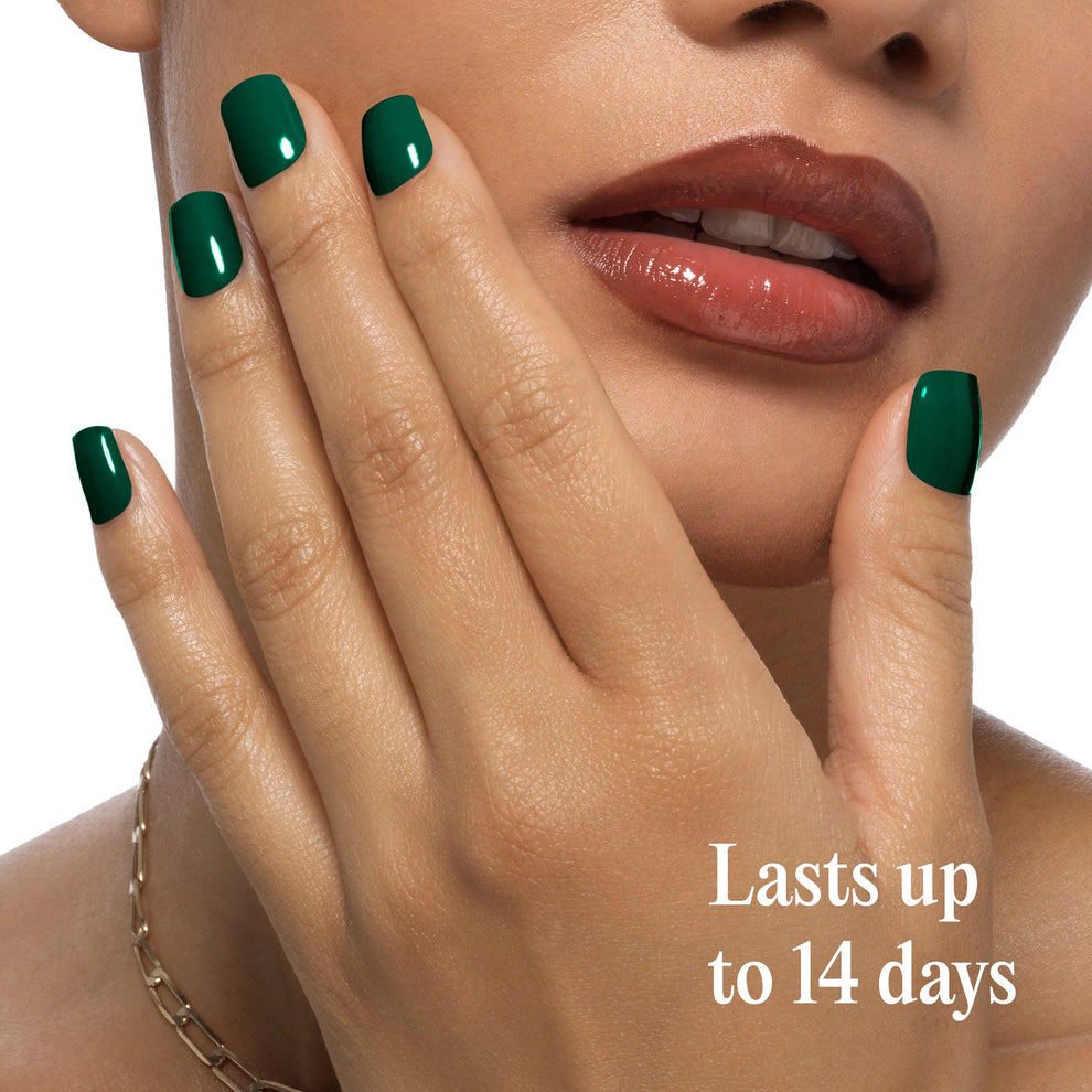 Mylee Green Velvet Gel Nail Wraps