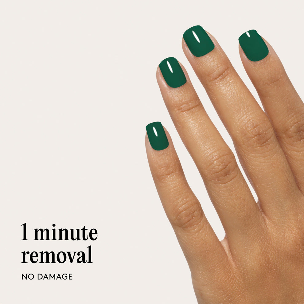 Mylee Green Velvet Gel Nail Wraps