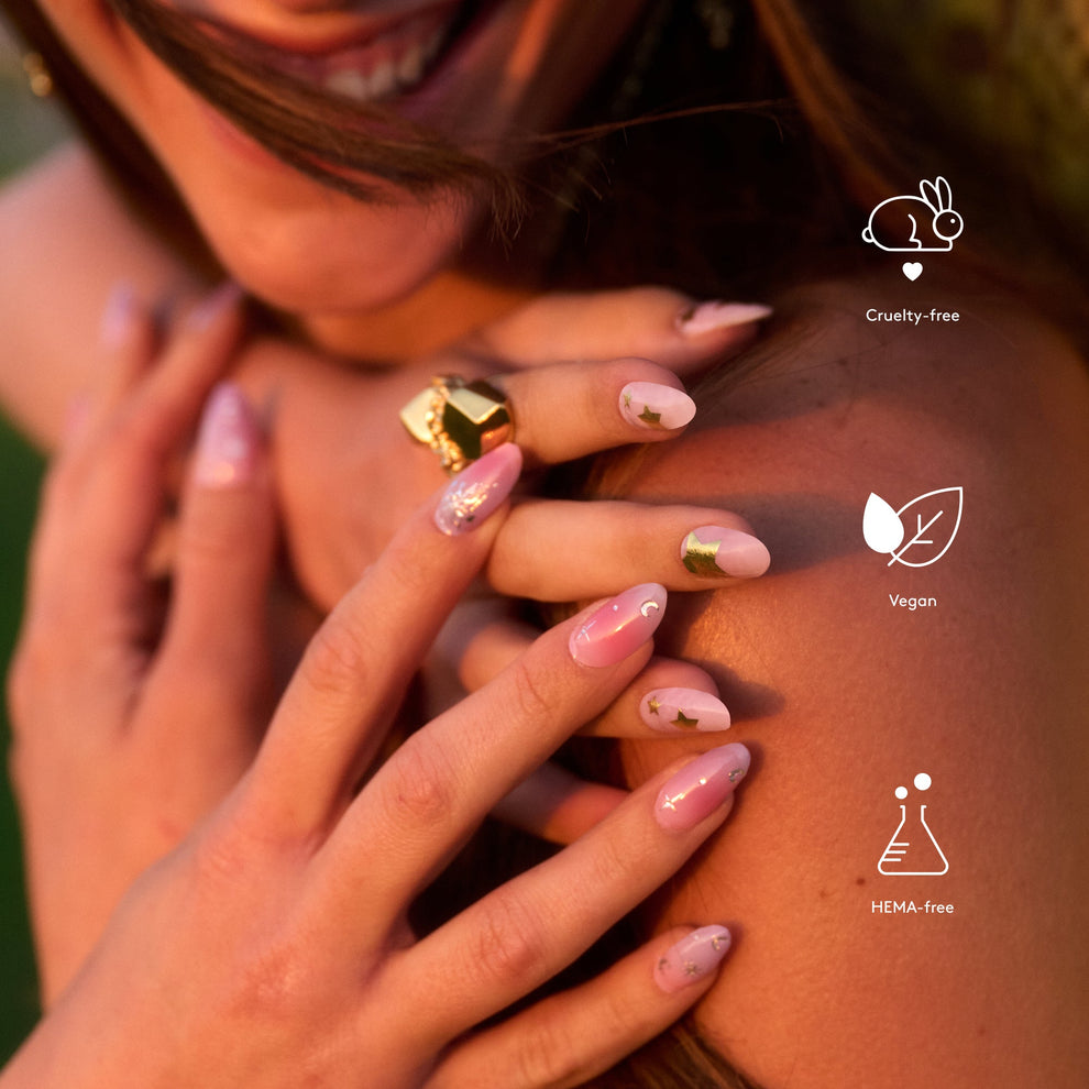 Mylee Purple Haze Gel Nail Wraps