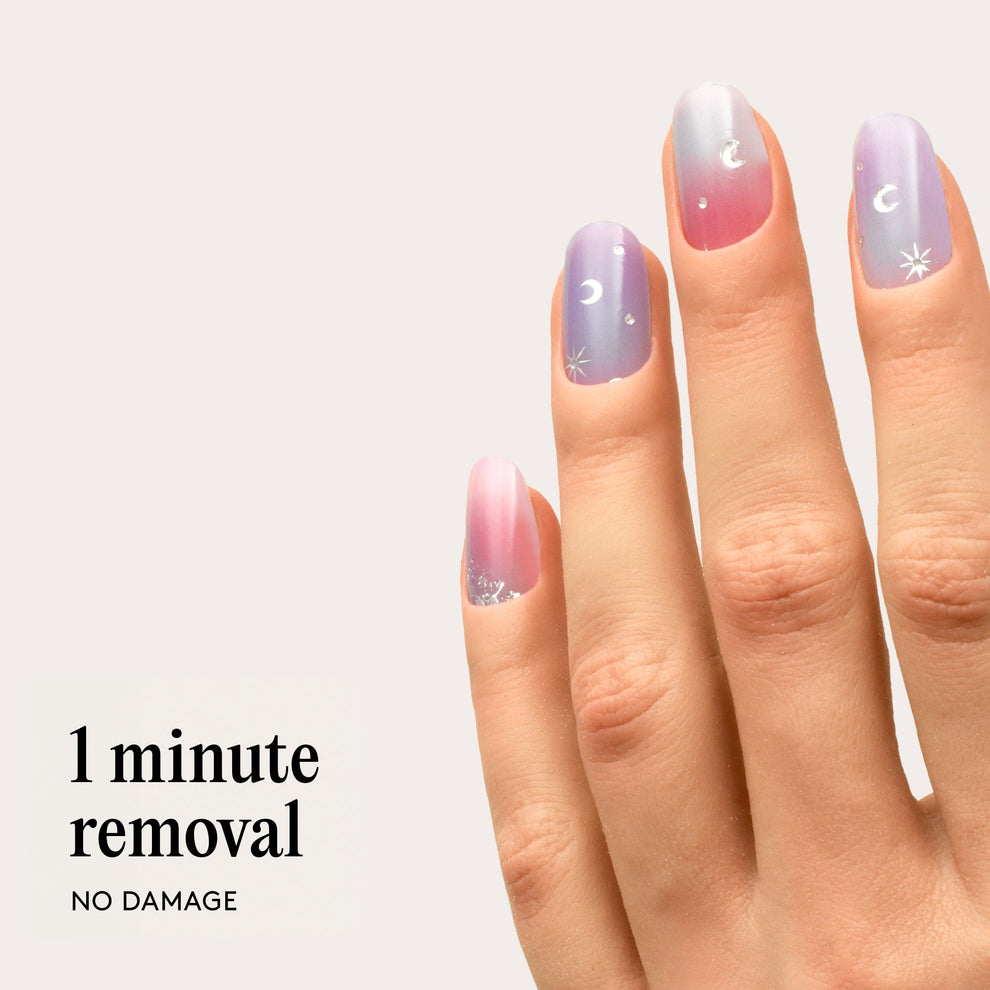 Mylee Purple Haze Gel Nail Wraps