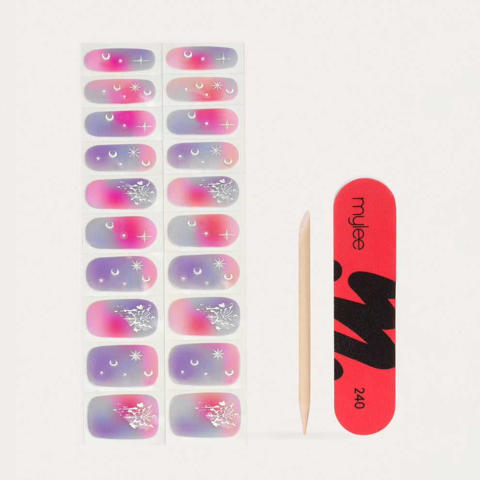 Mylee Purple Haze Gel Nail Wraps