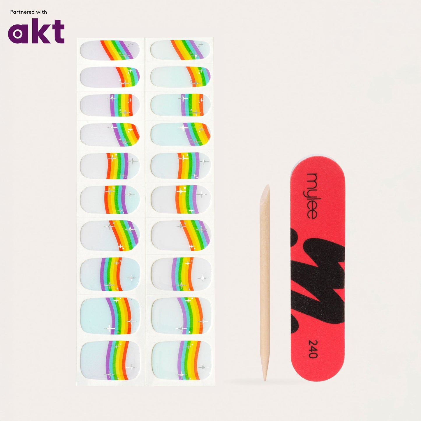 Mylee Loud and Proud Gel Nail Wraps