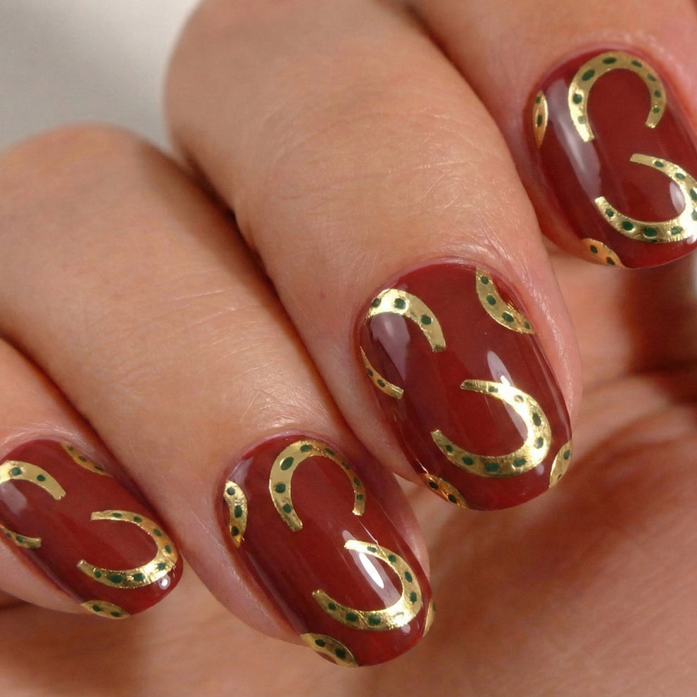 Mylee x Laura Collett Golden Gallop Gel Nail Wraps