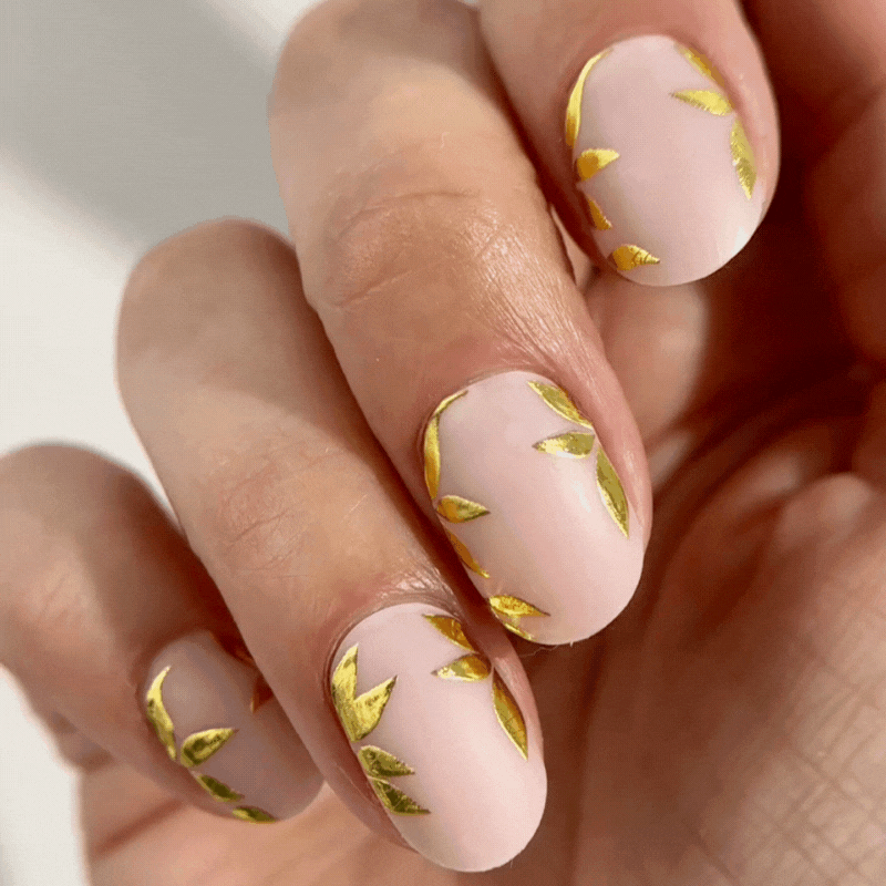 Mylee Golden Era Gel Nail Wraps