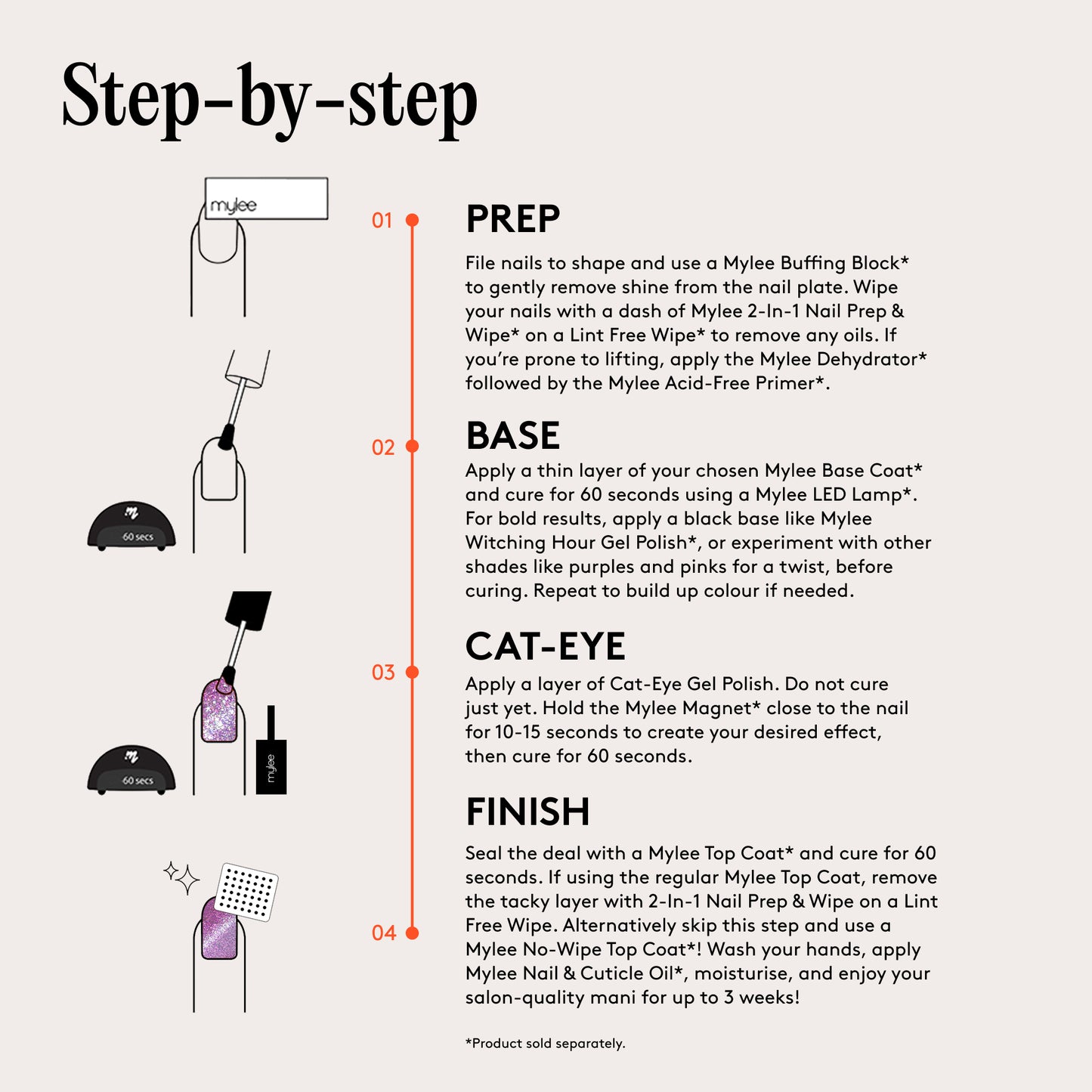 Mylee Sea Sirens Cat-Eye Gel Polish Collection with Duo Magnet 4 x 8ml